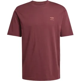 Adidas Trefoil Essentials Kurzarm-T-Shirt Shadow Red M