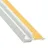 TG-Textilglas Anputzleiste PVC mit Gewebe 6 mm, 1,40 m lang - 1 Paket zu 30 Stück