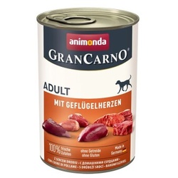 animonda GranCarno Original Adult Geflügelherzen 6x400 g