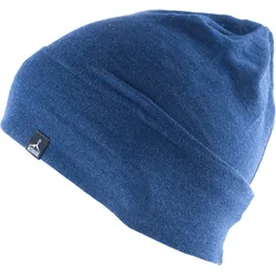 Wintermütze Motion Fein Strickmütze Unisex Beanie Mütze 100% Merino Wolle blau No Size