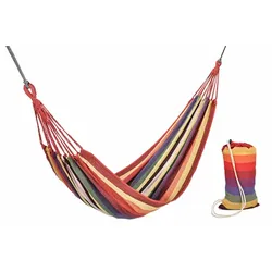 Haushalt International Hängematte 190x80cm aus Baumwolle bis 120kg 62646