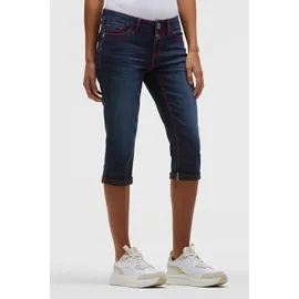 Soccx Damen, Capri Jeans, SU:MI regular fit, Dark Blue, 27 - 27W