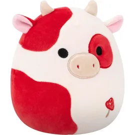 Squishmallows Kuh Claudio 19 cm Beige/Rot