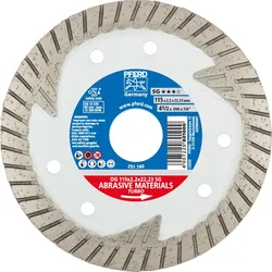 PFERD Diamant-Trennscheibe DG SG zum Trennen von Stein/Beton - 68000021