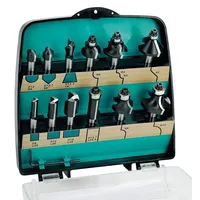 Ent 09012 Fräser Set 12-tlg. Schaft 8 mm