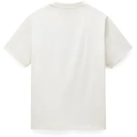 Napapijri Flag Tiki Kurzarm-t-shirt - White Whisper - 3XL