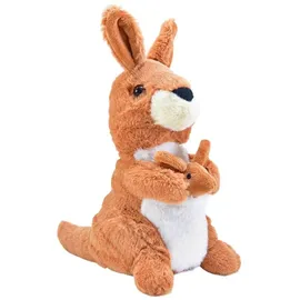 Winfried Kögler Labertier Känguru Jason 18 cm Mehrfarbig
