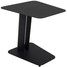 Brafab Slide Beistelltisch 50x45x52cm Aluminium schwarz