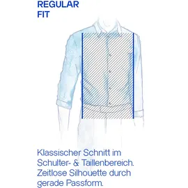FYNCH-HATTON Langarmhemd blau M