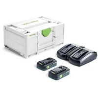 Festool Energie-Set SYS 18 V Li-Ion 2 x 4,0