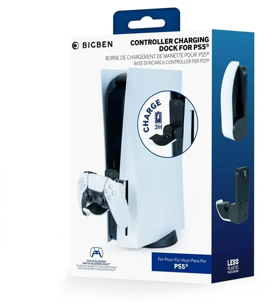 Charging Dock White/Black - Wired - Sony PlayStation 5