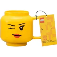 Room Copenhagen LEGO Ceramic Mug Large Winking Girl - 530 ml