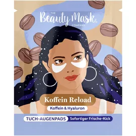 The Beauty Mask Company Koffein Reload Tuch-Augenpads 1x