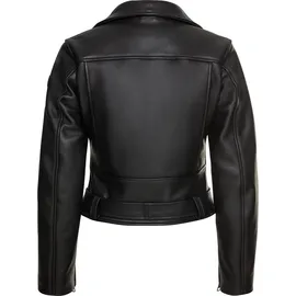 Spirit Motors Bad Bonnie Damen Lederjacke schwarz L, - Motorradbekleidung - Motorradjacken