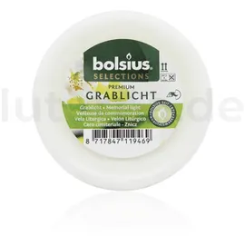 Bolsius Nr.6 Grablicht 17,3 cm Herz