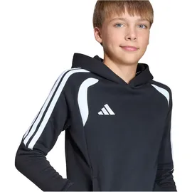 adidas Tiro 26 League Kinder Kapuzensweater, schwarz
