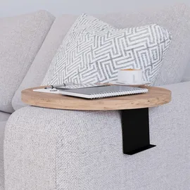 [en.casa] Kuleskyd 34 x 13,5 x 34 cm Braun