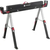 TOOLCRAFT TO-10311630 Stahl Arbeitsbock klappbar, höhenverstellbar 590kg (B x T) 1157mm x 687mm 9.75kg 1St.