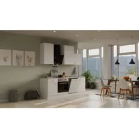 Flex-Well Classic Küchenzeile Wito 220 cm Weiß