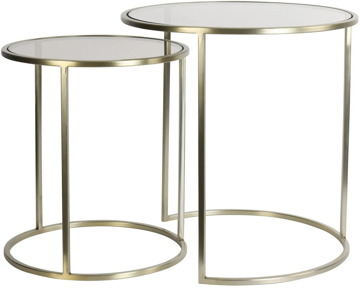 Light&Living Beistelltisch-Set DUARTE - B/H/T ca. 50,00x52,00x50,00