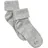 MINYMO Baby rib Sock w. Fold (2-pack) light grey melange (130) 15\18