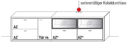 Wöstmann WM 2250 TV-Element 2743 2744