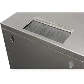 Roline 10-Zoll Wandgehäuse 6 HE, 312x300 BxT schwarz