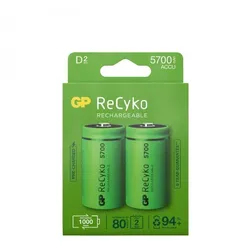 1X2 Gp Recyko Nimh Akku D Mono 5700 Mah sofort einsatzbereit