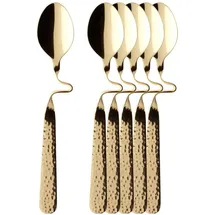Villeroy & Boch NewWave Caffè Spoon Kaffeelöffel vergoldet 6er Set