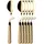 Villeroy & Boch NewWave Caffè Spoon Kaffeelöffel vergoldet 6er Set