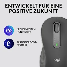 Logitech Signature M650 Gr. L links Grafit
