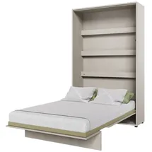 yourhouse24 Bett Wandklappbett Concept Junior 120x200 CJ-01 Vertikal Silk flou (Bett mit Schrankwand), 2-in-1 Möbel: Bett und Schrank