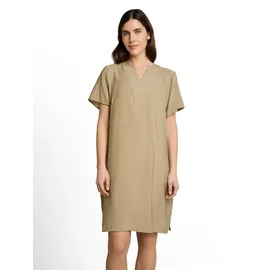 Tom Tailor Sommerkleid Unifarben Grün/Silber 46