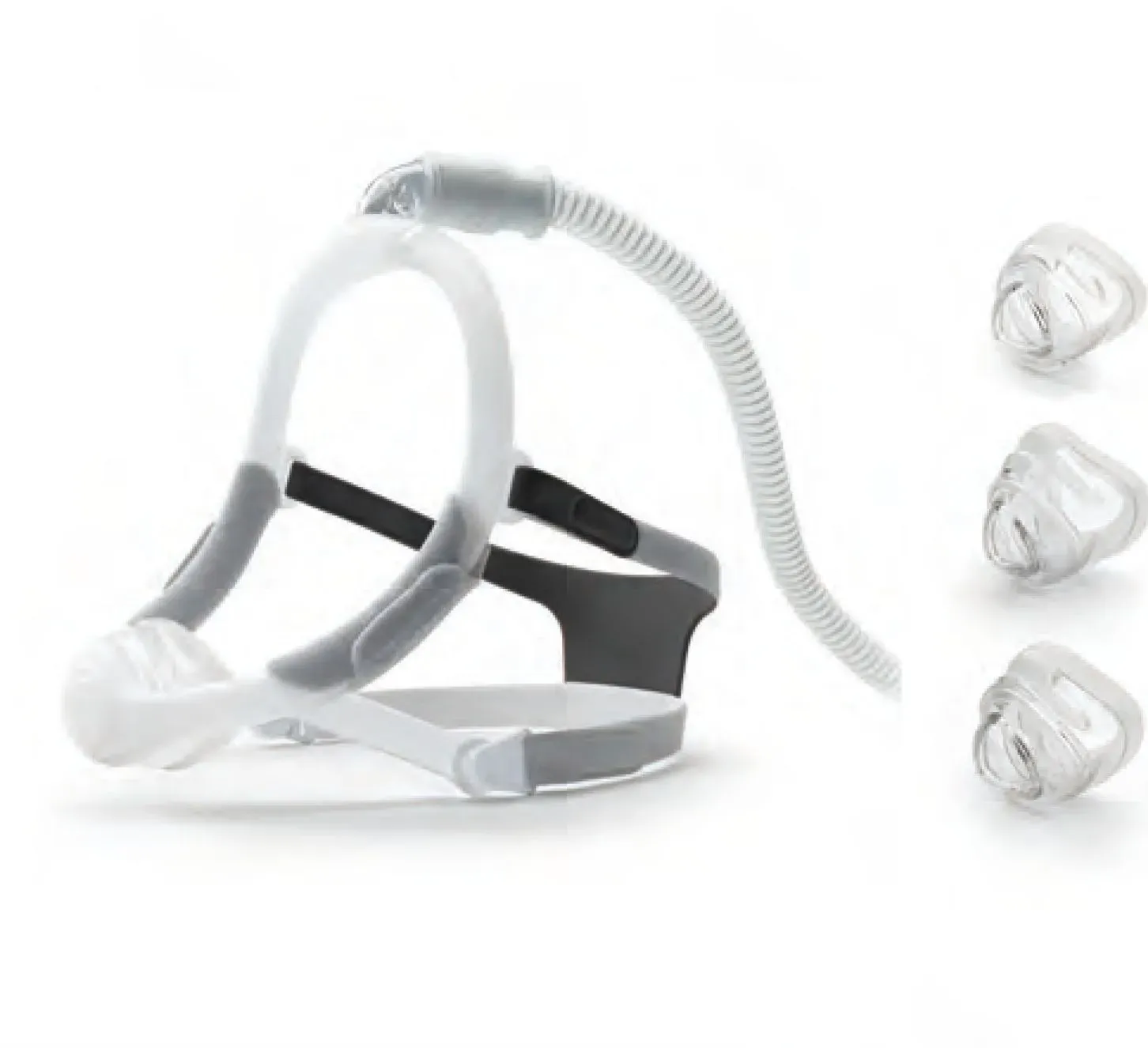Philips DreamWisp mit einem Maskenkissen, Nasal Atemmaske Gr√∂sse:m Ausatemventil und Kopfband 1 St