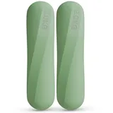 NEOLYMP Pilates Hanteln 2 kg Kurzhanteln 2er Set grün
