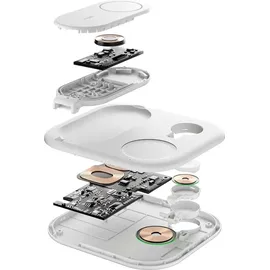 Belkin Ladestation BoostCharge einklappbar 3in1, für Apple iPhone, Watch und Airpods, Induktion, 15W