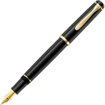 Pelikan Classic 200, schwarz, 24-Karat vergoldet