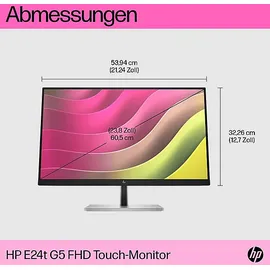 HP E24t G5 24" 6N6E6AA