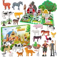 LuxusKollektion Adventskalender Junge 3-10 Jahre Bauernhof Tiere Hunde Farm Weihnachten Jungen Mädchen