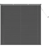 vidaXL Venetianer Jalousie 150 x 150 cm Silber/Grau