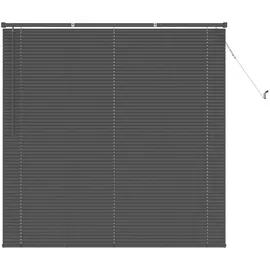 vidaXL Venetianer Jalousie 150 x 150 cm Silber/Grau
