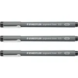 Staedtler pigment liner 308 Fineliner schwarz 0,5 mm, 1 St.