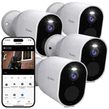 7links Akku-Outdoor-IP-Überwachungskamera 2K