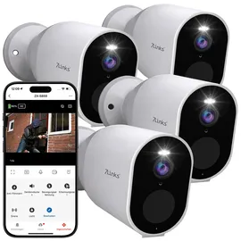 7links Akku-Outdoor-IP-Überwachungskamera 2K