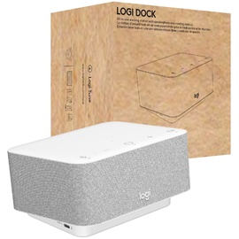 Logitech Logi Dock Off-white, USB-C 3.0 [Buchse] (986-000030)