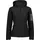 CMP Damen Softshell Hoodie Jacke (Größe XXS, schwarz)