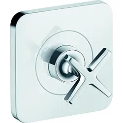 hansgrohe Axor Citterio E Fertigmontageset 36771000 Unterputz-Absperrventil 120x120mm, chrom