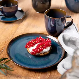 Villeroy & Boch Frühstücksteller 21 cm blau 1er Set