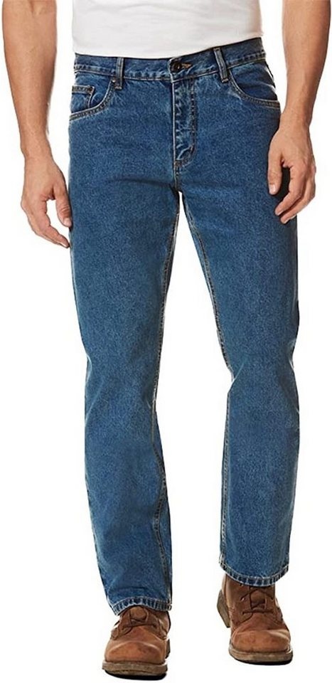 HERO by John Medoox Straight-Jeans HERO Denver Regular blue stone Herren Jeans blau W31