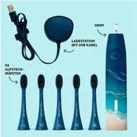 happybrush Eco Vibe 3 Starterkit Ocean + 4 Refills